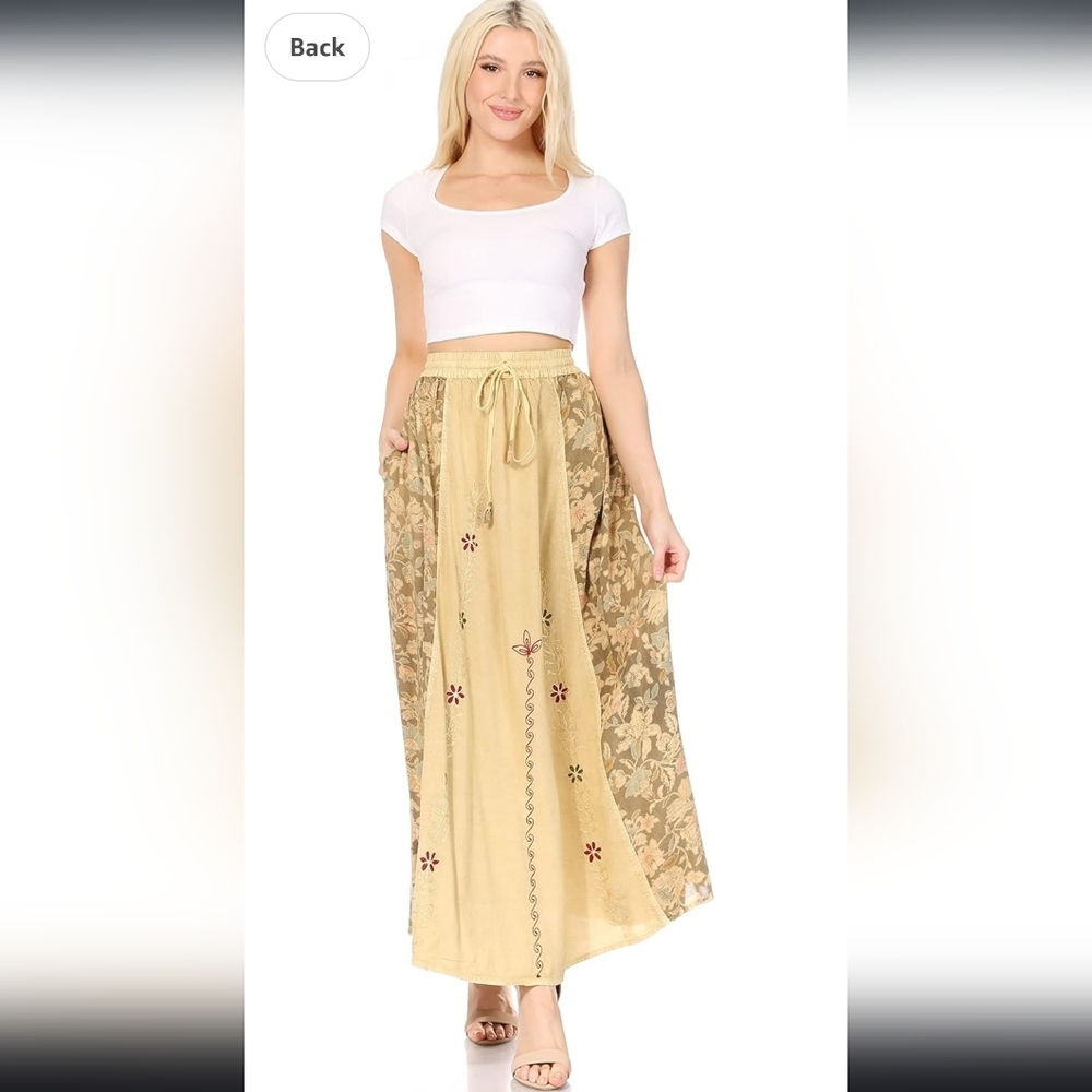 Sakkas Floral Skirt